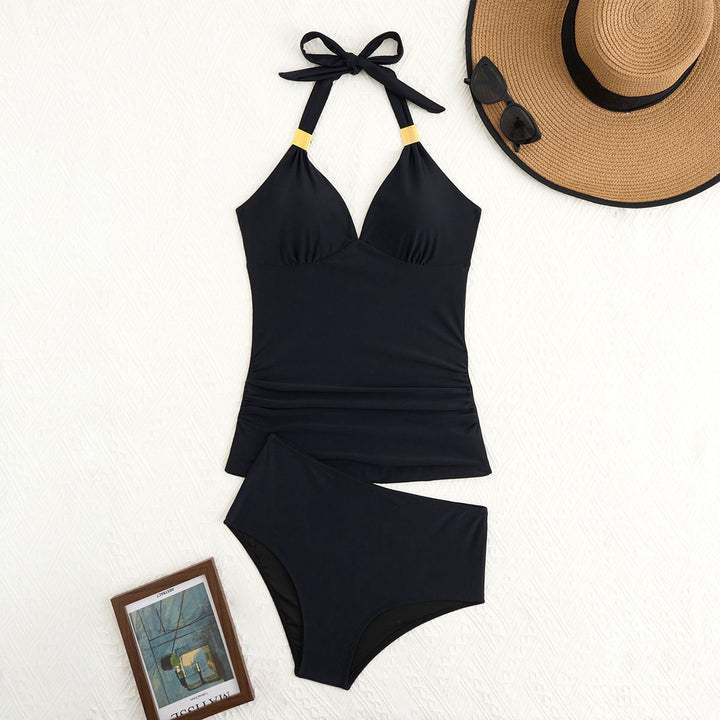 Damen Tankini mit verstellbaren Trägern und figurformendem Schnitt Drune