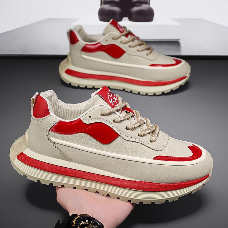 Damen Sportliche Sneaker mit dämpfender Profilsohle und modischen Akzenten Drune