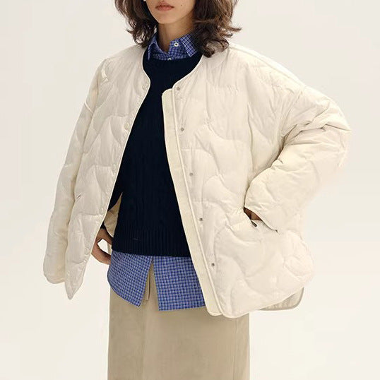 Damen Wendejacke mit hohem Kragen Drune