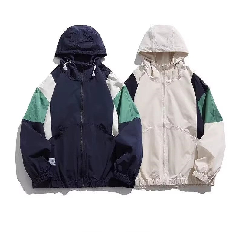 Damen Sportliche Windjacke Drune