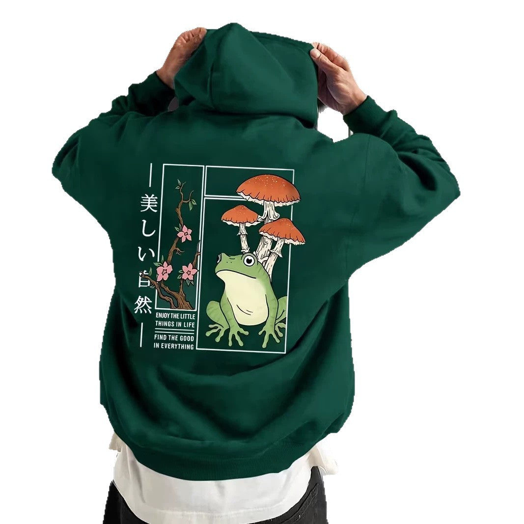 Unisex Grafischer Kapuzenpullover Drune