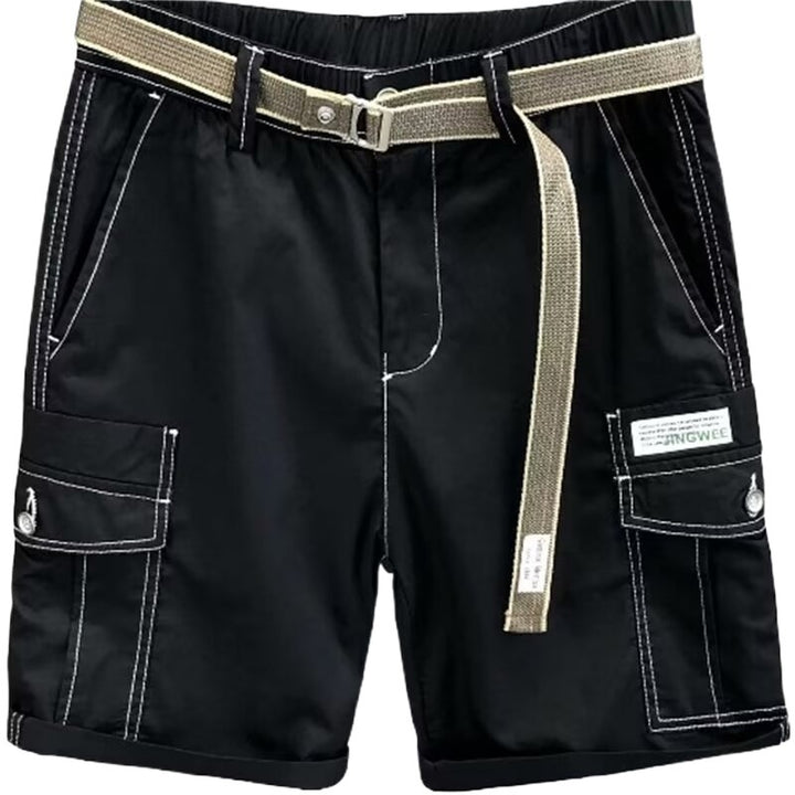 Herren Cargo-Shorts mit praktischen Seitentaschen und verstellbarem Bund Drune