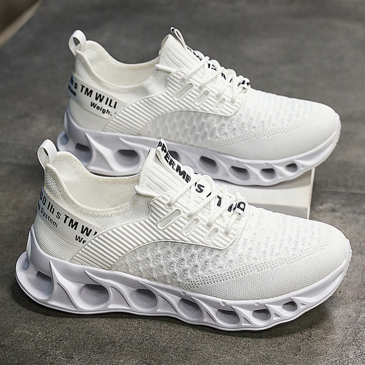 Unisex Performance-Sneaker mit innovativer gelochter Luftsohle und gestricktem Obermaterial Drune