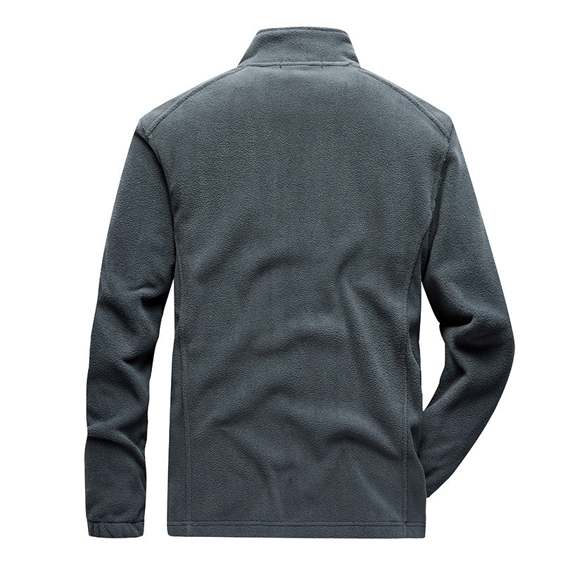 Herren Fleecejacke mit komfortablem Kragen Drune