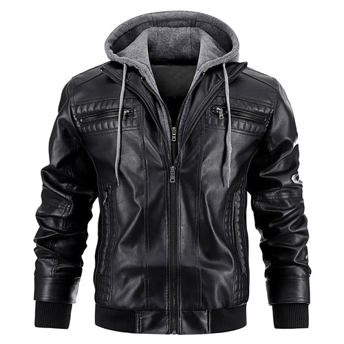Drune | Warme Lederjacke für Männer