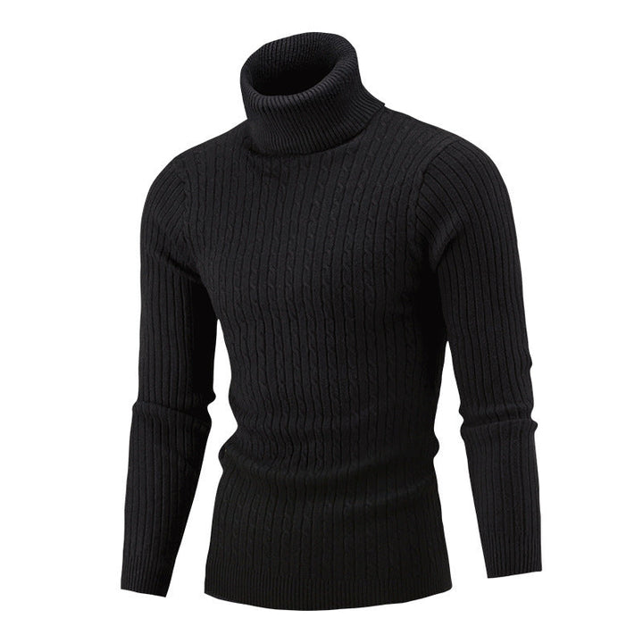 Herren Rollkragenpullover aus hochwertigem Strick Drune