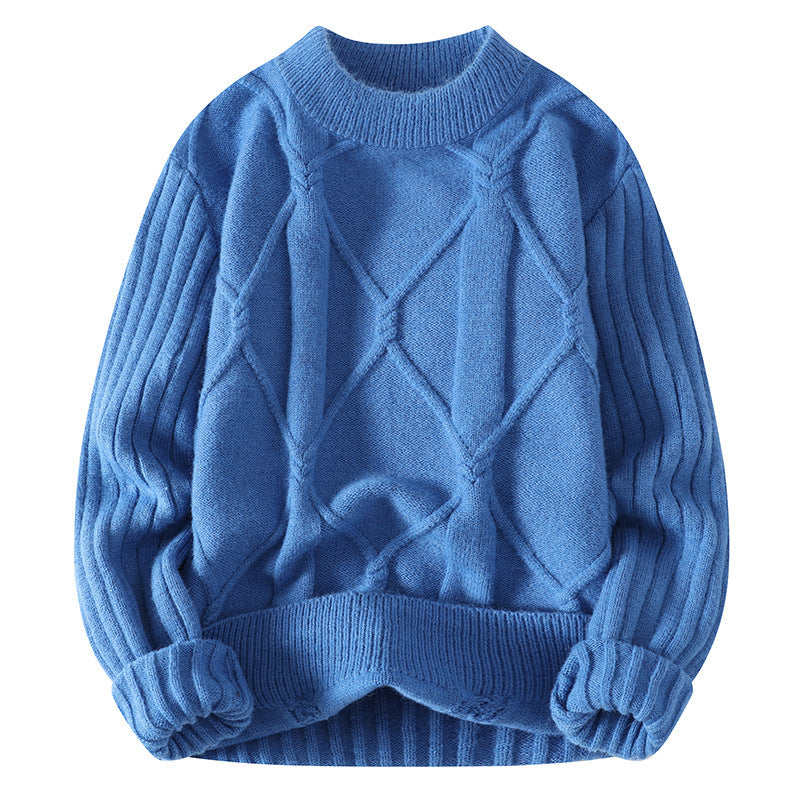 Damen eleganter Strickpullover mit hochwertigem Zopfmuster und modischem Schnitt Drune