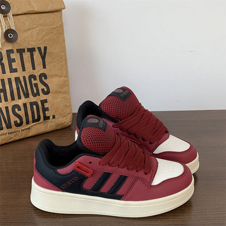 Damen Freizeit-Sneaker mit ergonomischer Schnürung und gepolsterter Innensohle Drune