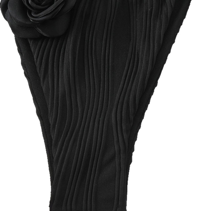 Damen Triangel-Bikini mit floralem Akzent Drune