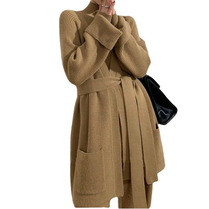 Damen Strickensemble mit weitem Schnitt und luxuriösem Material Drune