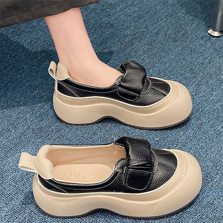 Damen Komfortable Slip-On Sneakers mit modischem Design und stabiler Sohle Drune