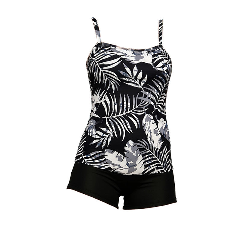 Damen Tankini mit floralem Design und bequemen Shorts Drune