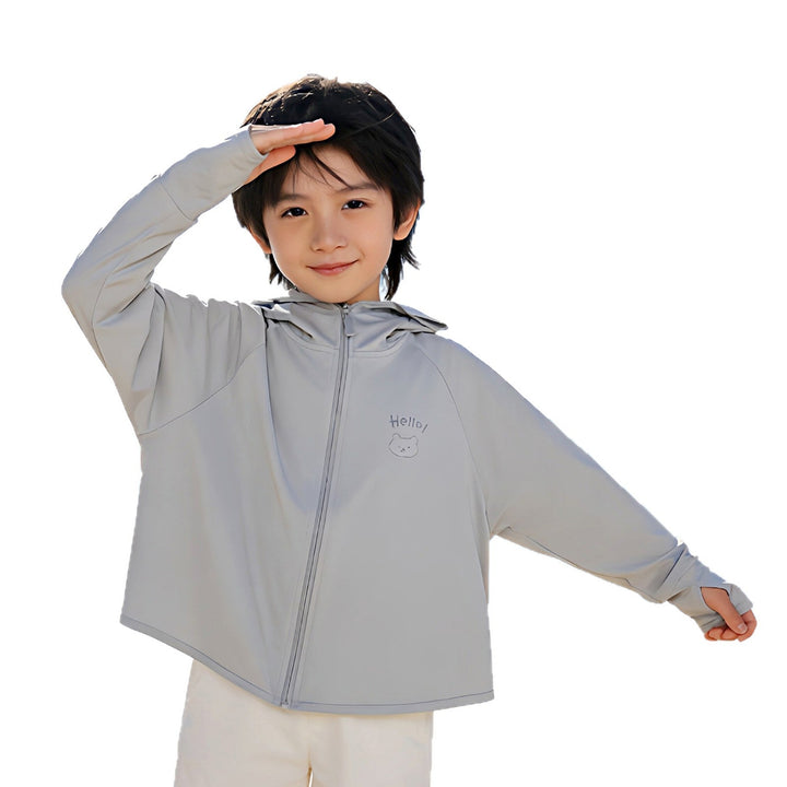 Damen sportliche Kapuzenjacke mit leichtem UV-Schutz Drune