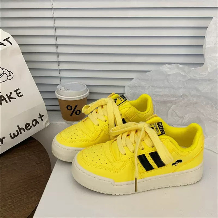 Damen Sneakers im sportlichen Retro-Stil mit trendigen Akzenten Drune
