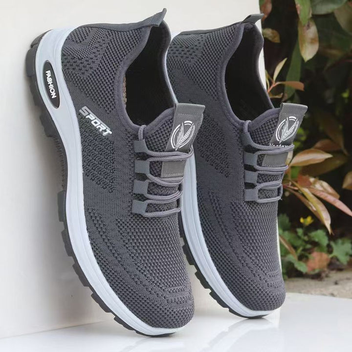 Damen Sportliche Sneakers mit elastischem Obermaterial und rutschfester Sohle Drune