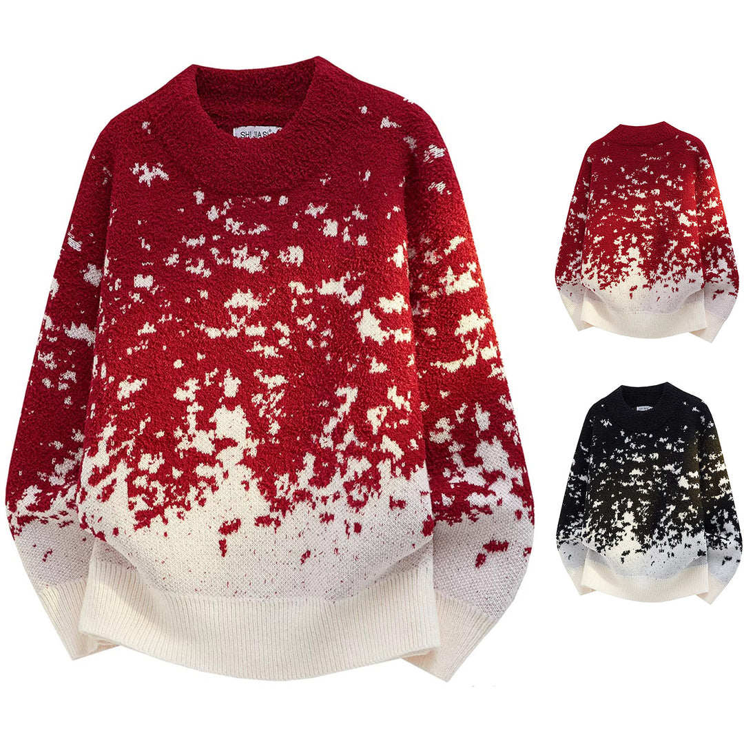 Damen Modischer Oversized Strickpullover Drune