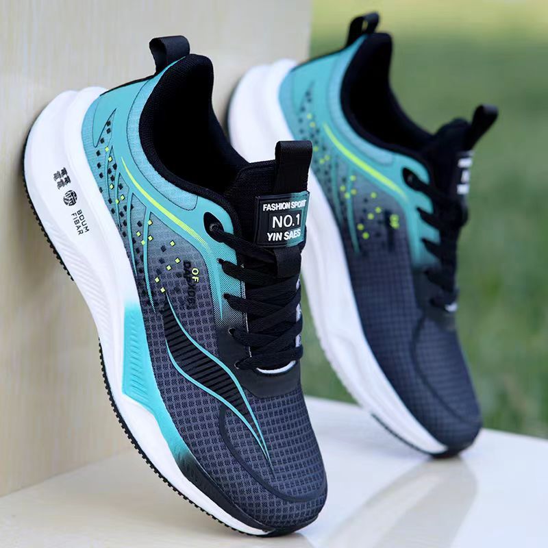 Damen Leichte Laufsneaker mit atmungsaktiver Oberfläche und flexibler Dämpfung Drune