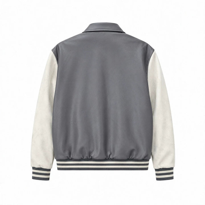 Herren Modische Bomberjacke mit Logo-Details Drune