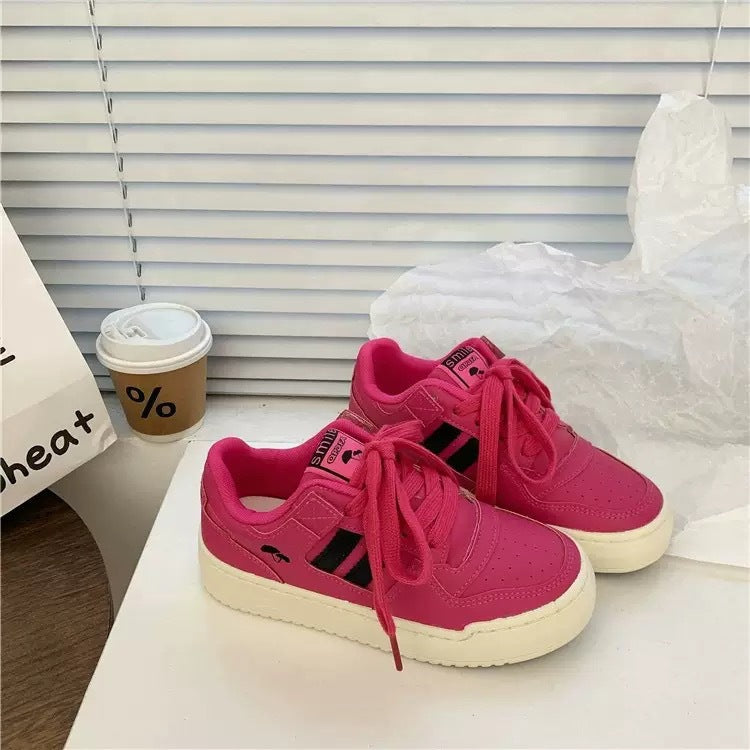 Damen Sneakers im sportlichen Retro-Stil mit trendigen Akzenten Drune