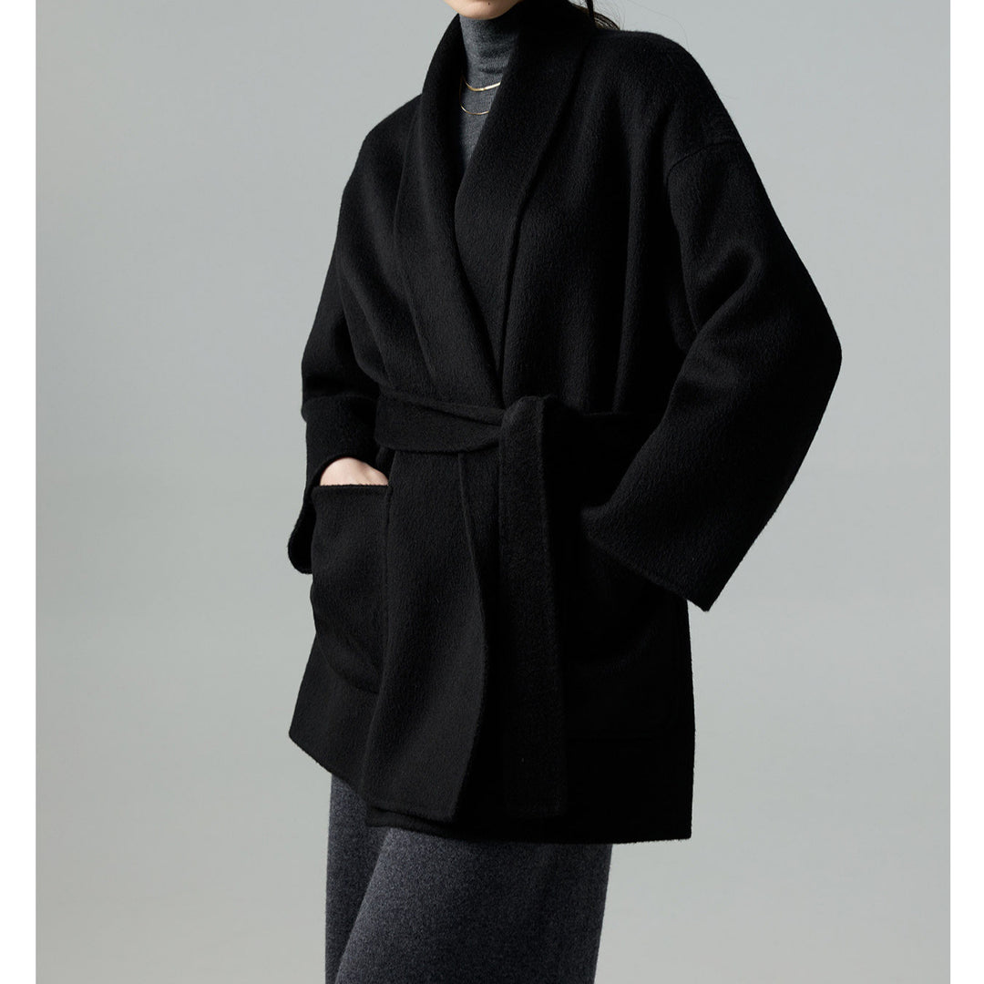 Damen Modischer Oversized-Blazer mit praktischen Taschen Drune