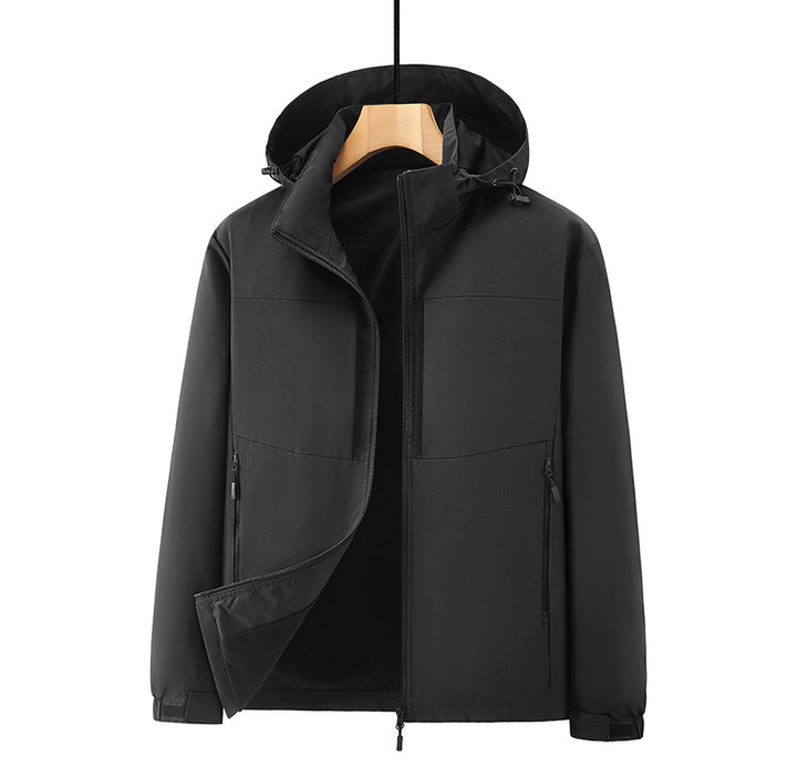 Herren funktionale Outdoor-Jacke Drune