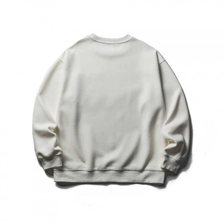 Unisex Oversize-Sweatshirt mit aufgesetzter Brusttasche und D-Ring Drune