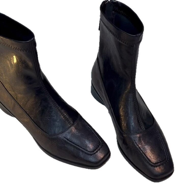 Damen Elegante und modische Stiefeletten Drune