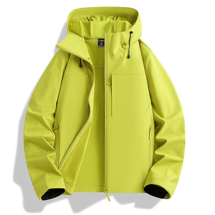 Herren Leichte und wasserdichte Outdoor-Jacke Drune