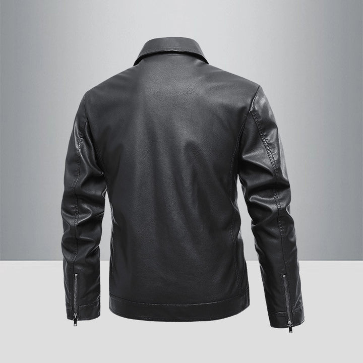 Herren Modische Sommerjacke im Biker-Stil Drune