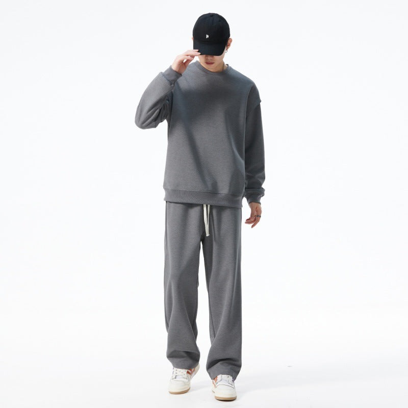 Damen Stylisches Sweatshirt und Sporthose Set Drune