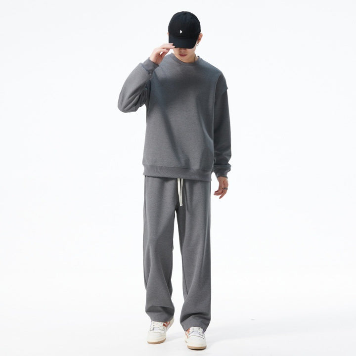 Damen Stylisches Sweatshirt und Sporthose Set Drune
