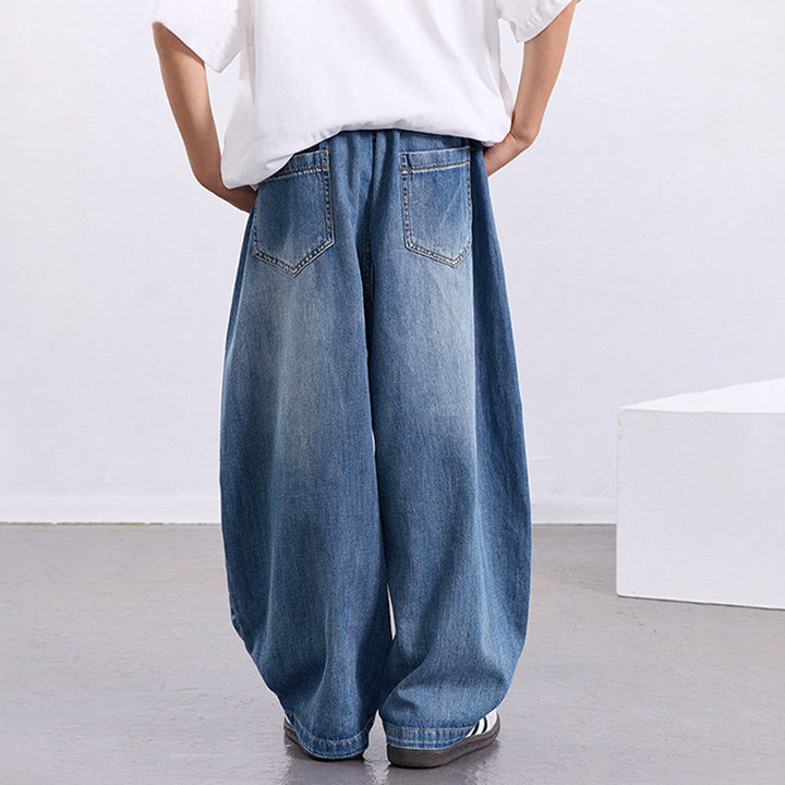 Unisex weite Denim-Hosen im lässigen Stil Drune
