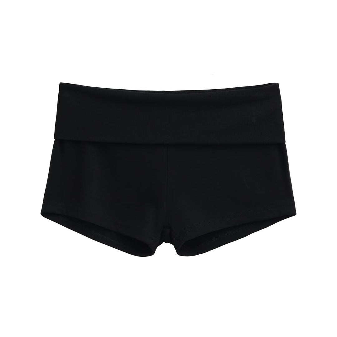 Damen bequeme Sportshorts mit breitem Bund Drune