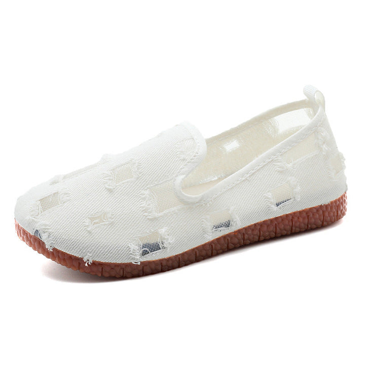Damen modische Freizeitschuhe mit durchlässigem Obermaterial und rutschfester Sohle Drune