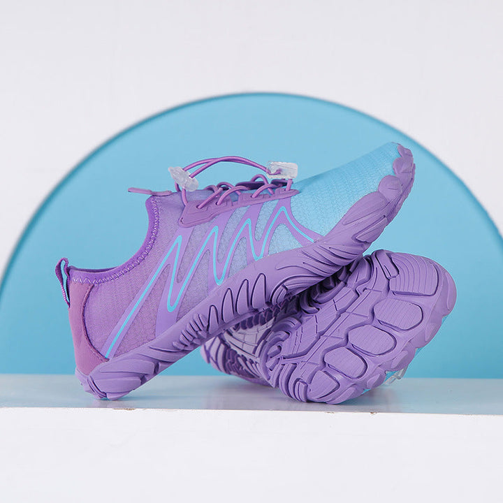 Damen Wassersportschuhe mit rutschfester Sohle und elastischem Schnürsystem Drune
