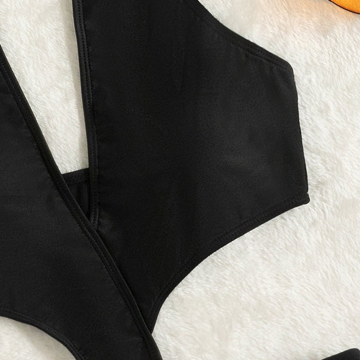 Damen Badeanzug mit geflochtenem Fransenrock Drune