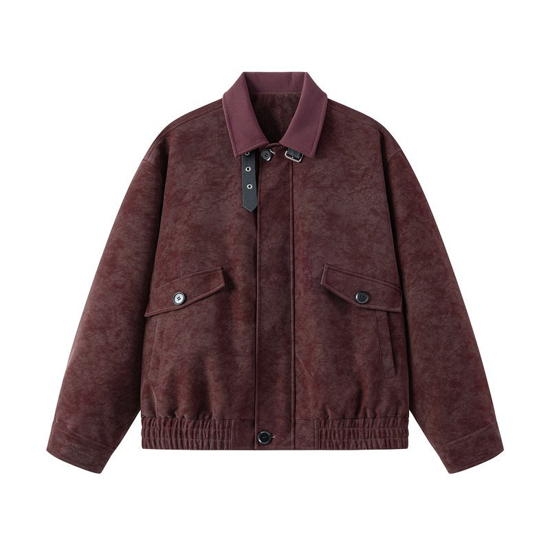 Damen Modische Übergangsjacke mit Taschen Drune
