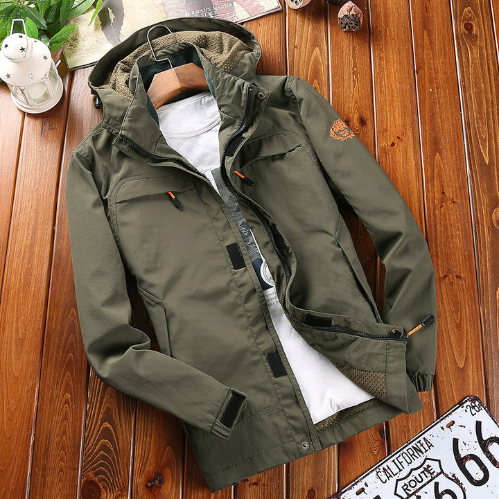 Damen Praktische Outdoor-Jacke Drune