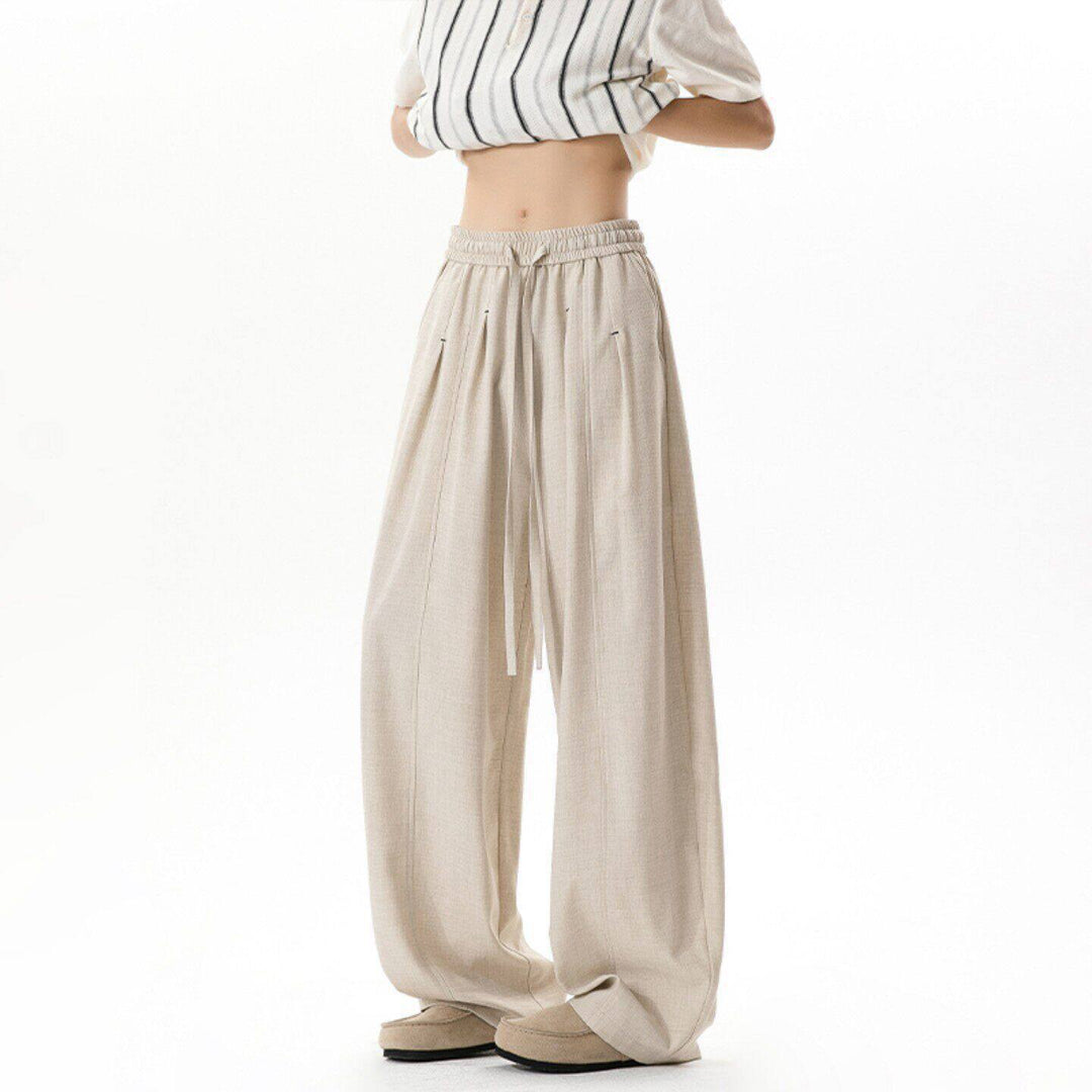 Damen Weitgeschnittene Freizeithose Drune