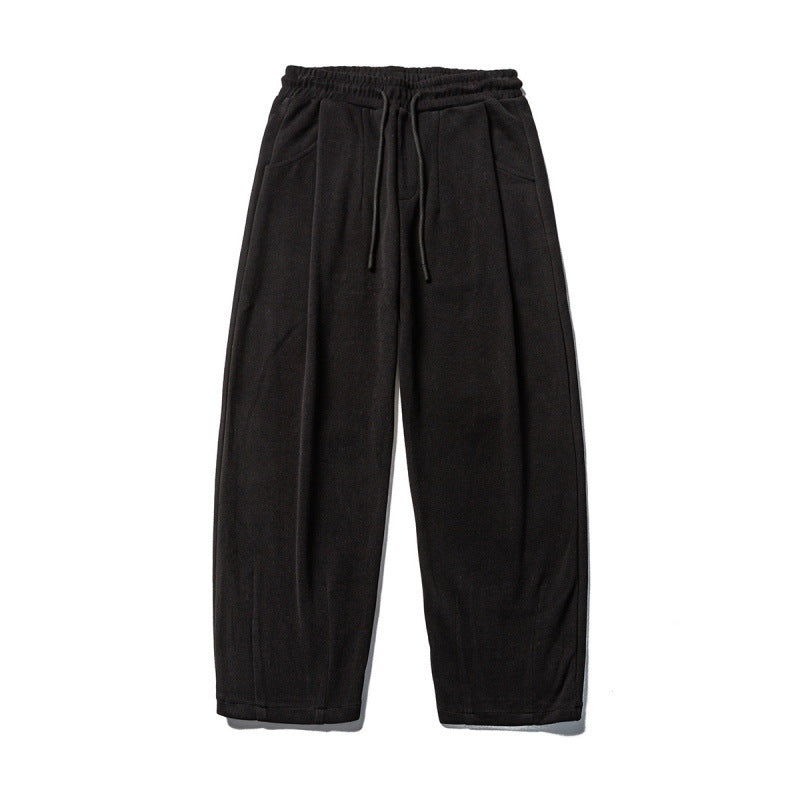 Herren Lässige Sweathose mit hohem Elastikbund, Kordelzug und leichtem Tapered‑Schnitt Drune