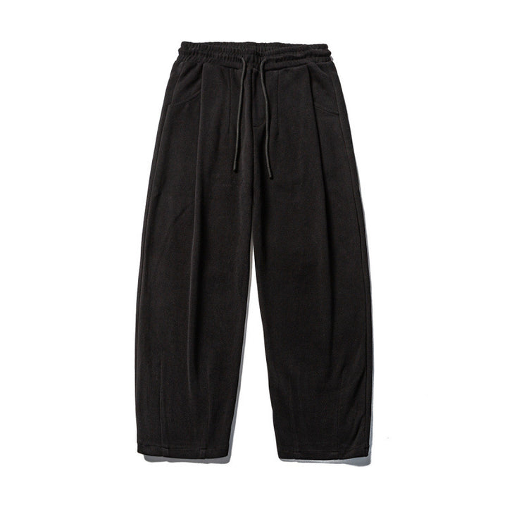 Herren Lässige Sweathose mit hohem Elastikbund, Kordelzug und leichtem Tapered‑Schnitt Drune