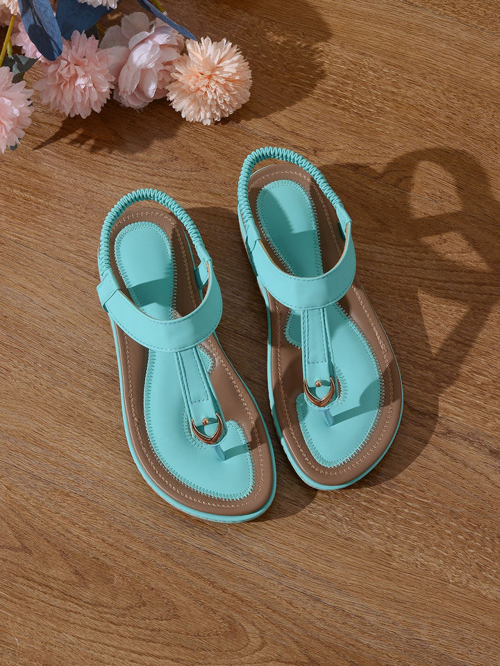 Damen Komfortable Flip-Flops Drune