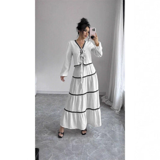 Damen Maxikleid Drune