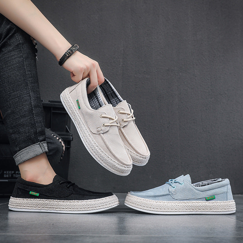 Herren Bequeme Freizeitschuhe mit Schnürung