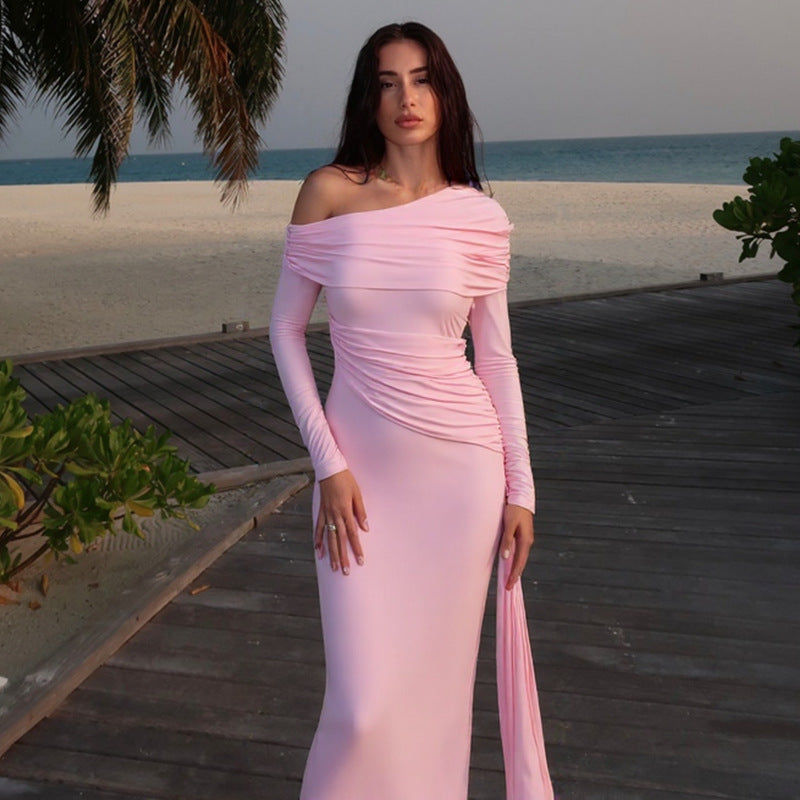 Damen Figurbetontes Abendkleid Drune