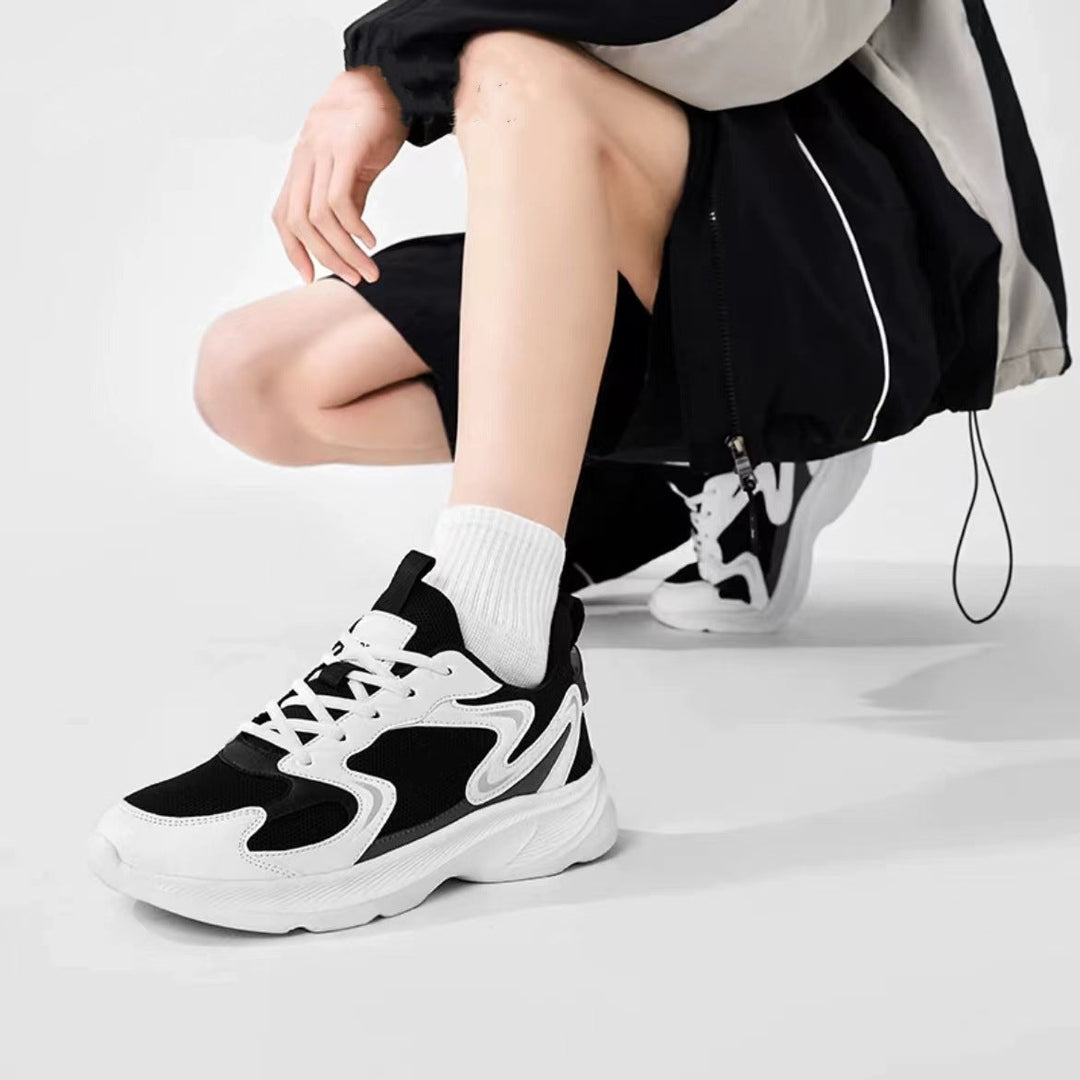 Damen Chunky Sneakers mit modernem Design und bequemer Dämpfung Drune