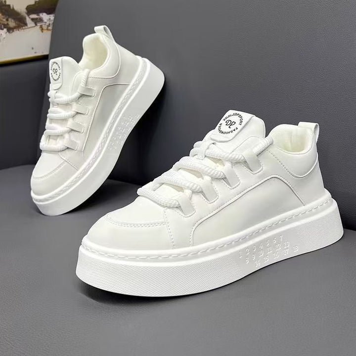 Damen modische Plattform Sneakers mit hochwertigem Obermaterial und extrafester Sohle Drune