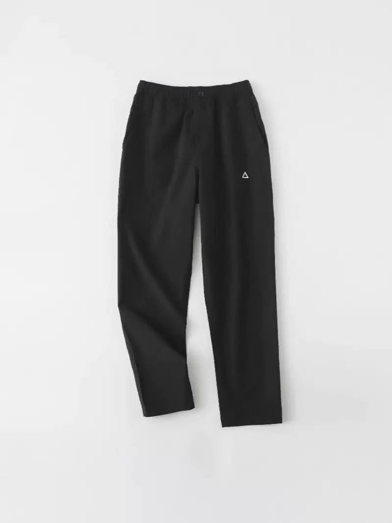Damen funktionale Freizeit-Hose mit elastischem Bund und seitlichen Taschen Drune