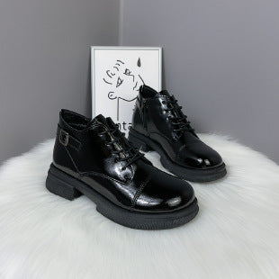 Damen Modische und robuste Schnürstiefeletten Drune