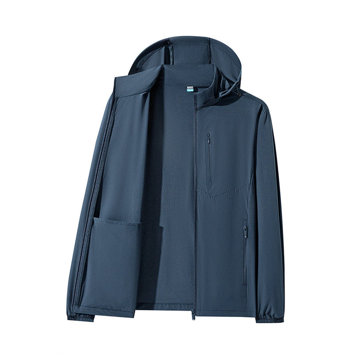 Herren Leichte und winddichte Sportjacke